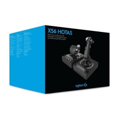 Logitech X56 HOTAS Joystick & Throttle - Ultimate Precision Flight Control for Gamers & Sim Enthusiasts | SKU: 5099206076778